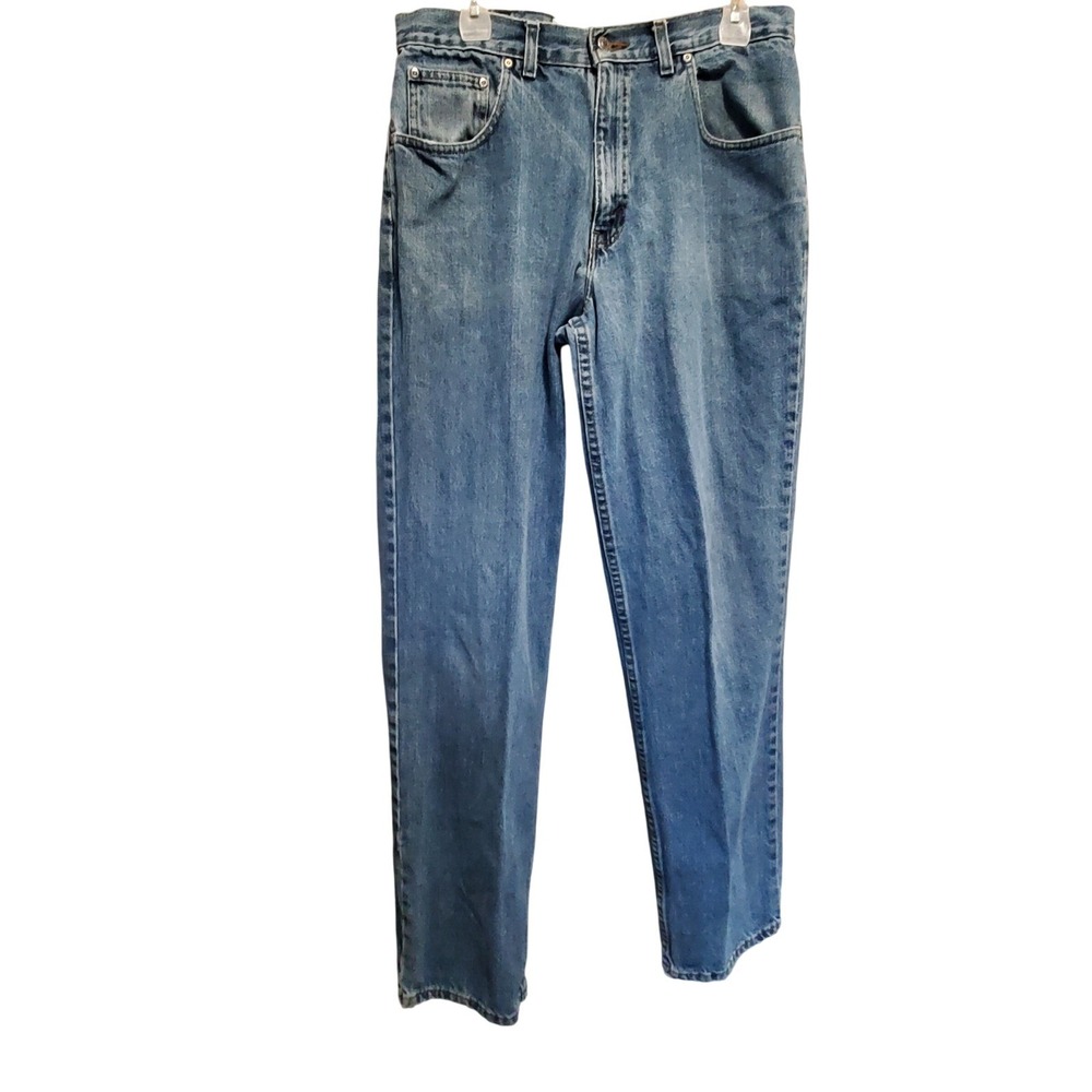 Arizona Jean Company Relaxed Fit Blue Denim Jeans Men Size 32x33